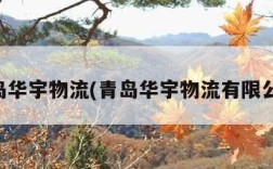 青岛华宇物流(青岛华宇物流有限公司)