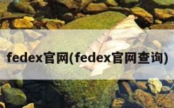 fedex官网(fedex官网查询)